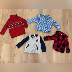 Baby Boys 18 Month Sweater, Jacket and Button Ups